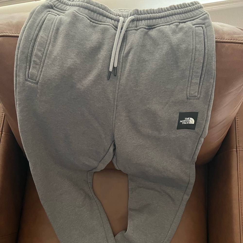 The North Face Heather Gray Fleece Pants